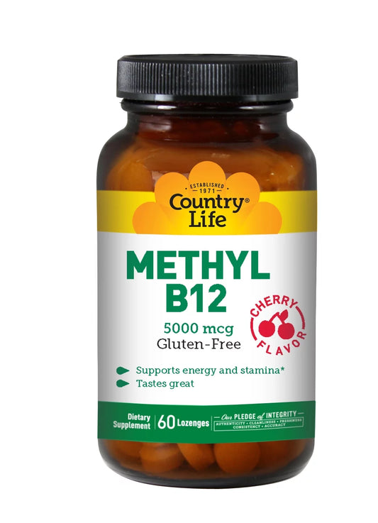 Methyl B12, Cherry, 5,000 Mcg, 60 Lozenges